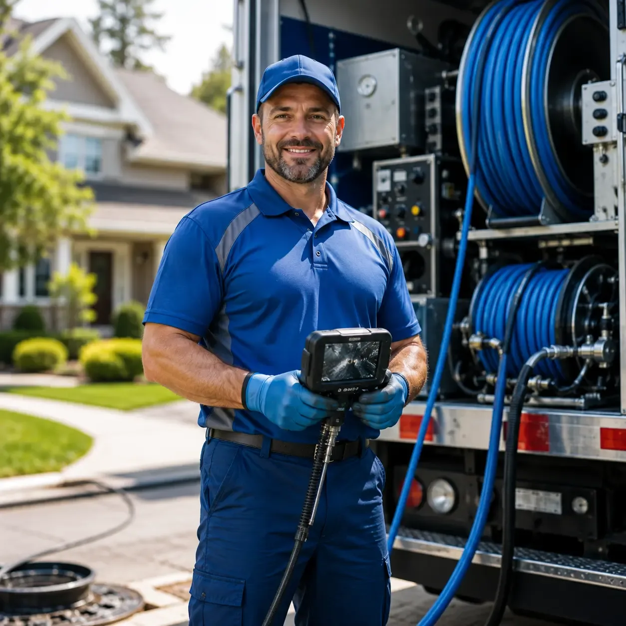 Local outdoor drain cleaning specialists in Hazelhurst, WI
